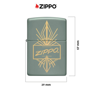 Accendino Zippo mod. 48159 Zippo Script Design Ricaricabile Antivento