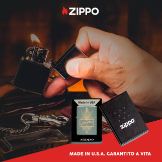 Accendino Zippo mod. 48159 Zippo Script Design Ricaricabile Antivento