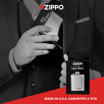 Fiaschetta Zippo Mod. 122228 in Acciaio Inossidabile