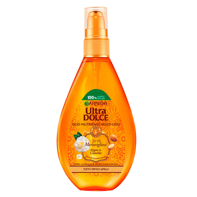Olio Nutriente Multi-Uso Spray Capelli Garnier Ultra Dolce