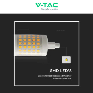 VT-2237 Lampadina LED R7s 7W Tubolare L78 SMD V-Tac
