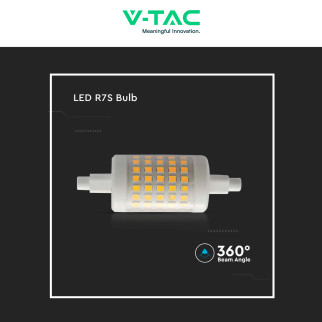 VT-2237 Lampadina LED R7s 7W Tubolare L78 SMD V-Tac