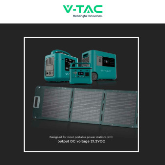 V-Tac VT-10120 Pannello Solare Fotovoltaico 120W Pieghevole