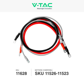 Set Cavi Collegamento di Batterie a Inverter V-Tac
