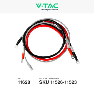 Set Cavi Collegamento di Batterie a Inverter V-Tac