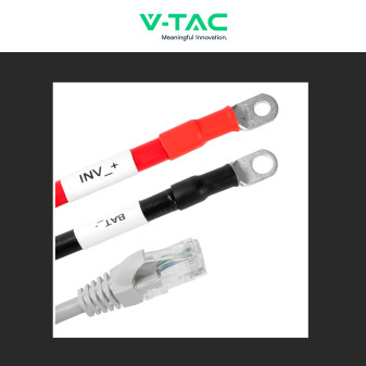 Set Cavi Collegamento di Batterie a Inverter V-Tac