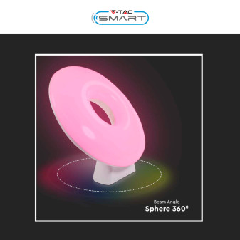 VT-5155 Lampada LED da Tavolo RGB+W CCT V-Tac Smart