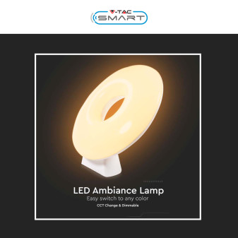 VT-5155 Lampada LED da Tavolo RGB+W CCT V-Tac Smart