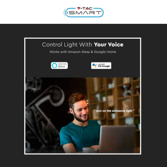 VT-5155 Lampada LED da Tavolo RGB+W CCT V-Tac Smart