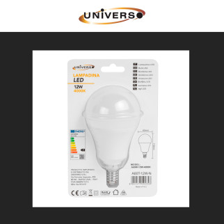 Lampadina LED E14 12W Bulb A60 SMD Universo