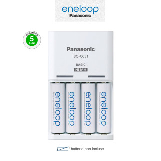 Basic Charger Caricabatterie NiMH AA AAA Panasonic Eneloop