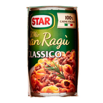 Star Il Mio Gran Ragù Classico Sugo Pronto Pomodoro e Carne Star