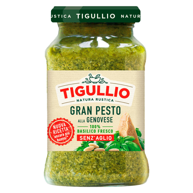 Tigullio Pesto alla Genovese Senza Aglio - Vasetto da 190g Star