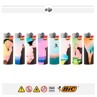 Bic Maxi J26 Fantasia Extreme Experience Box 50 Accendini