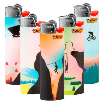 Bic Maxi J26 Fantasia Extreme Experience 5 Accendini