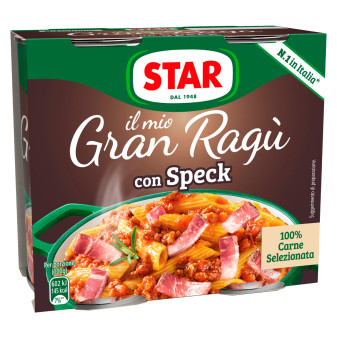 Il Mio Gran Ragù con Speck Sugo Pronto Pomodoro e Carne Suina Star