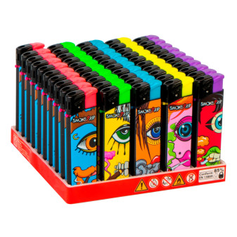 SmokeTrip Large Eyes 2 Box da 50 Accendini Elettronici