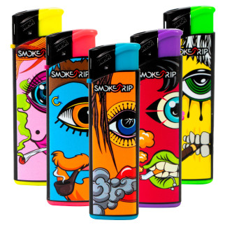 SmokeTrip Large Eyes 2 Serie da 5 Accendini Elettronici