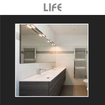 Lampadina LED R7s 9W Tubolare L118 Slim COB in Vetro Life