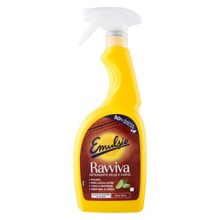 Ravviva Detergente Spray per Pelle e Cuoio Emulsio