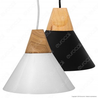 V-Tac VT-7425 Lampadario in Metallo con Portalampada per Lampadine