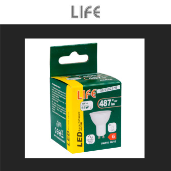 Lampadina LED PAR16 GU10 7W Faretto Spotlight SMD Life