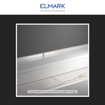 Elmark Canaline Passacavi 100x60 in Plastica Colore Bianco