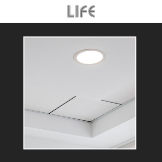 Mini Pannello LED Rotondo Ultra Slim 6W SMD da Incasso Life