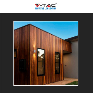 VT-11015 Porta Lampada da Muro per GU10 Applique IP54 V-Tac