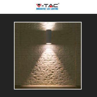 VT-11015 Porta Lampada da Muro per GU10 Applique IP54 V-Tac