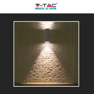 VT-11015 Porta Lampada da Muro per GU10 Applique IP54 V-Tac
