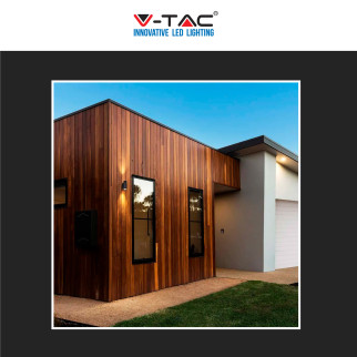 Porta Lampada da Muro per GU10 Applique IP54 V-Tac VT-11015