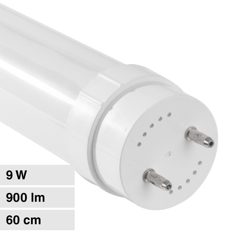 Tubo LED SMD Vetro Satinato T8 G13 9W 60cm Life