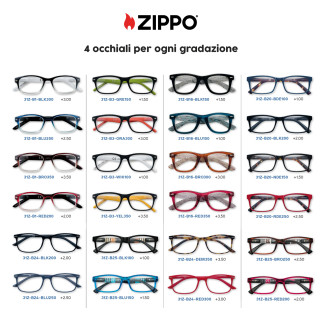 Espositore Zippo Girevole da Banco con 24 Occhiali da Lettura