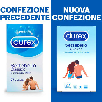 Preservativi Durex Settebello Classico 27pz