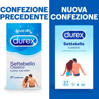 Preservativi Durex Settebello Classico 27pz