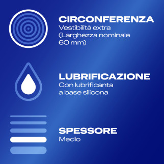 Preservativi Durex Settebello 2XL Extra Large 30pz