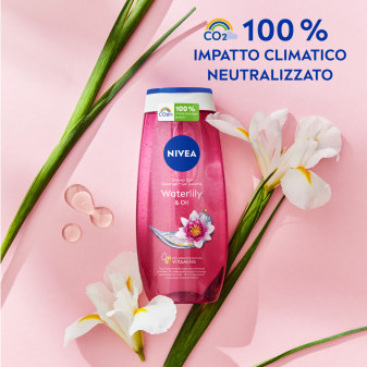 Shower Gel Waterlily & Oil Detergente Corpo 250ml Nivea