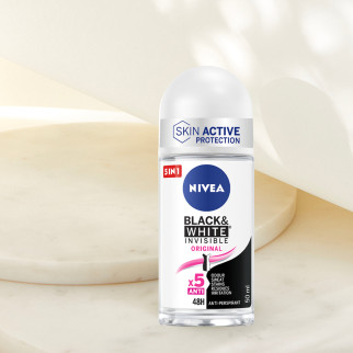 Black & White Invisible Original 48h Deodorante Roll-On 50ml Nivea
