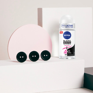 Black & White Invisible Original 48h Deodorante Roll-On 50ml Nivea