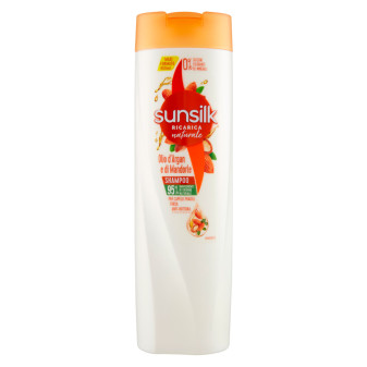 Sunsilk Shampoo Olio d'Argan e di Mandorle per Capelli Fragili