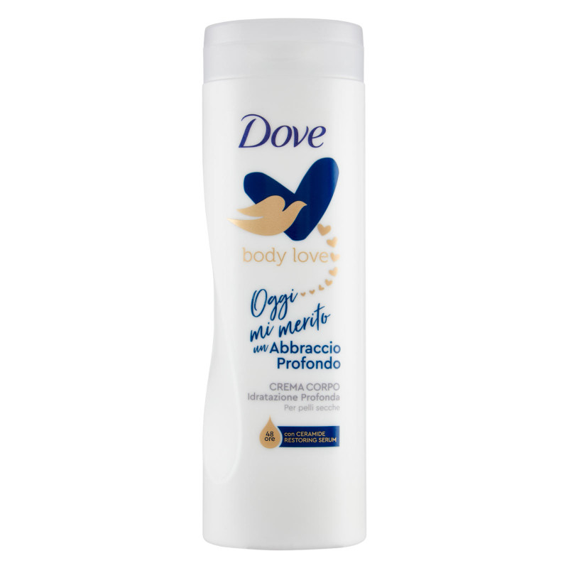 Abbraccio Profondo Crema Corpo Idratante Per Pelli Secche 400ml Dove