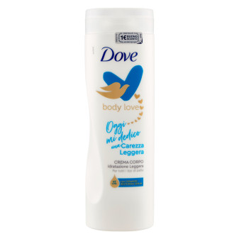 Carezza Leggera Crema Corpo Idratante per Tutti i Tipi di Pelle 400ml Dove