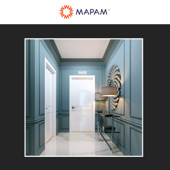 MAPAM Lampada Emergenza Incasso MP-0002-6500K - mod. MP-0002 - Compatibile con Cassa Beghelli