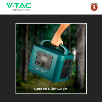 VT-1001 Accumulatore Portatile LiFePO4 1050Wh 1000W V-Tac