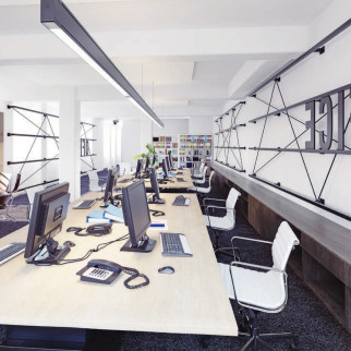 Lampada LED Sospensione 40W SMD Linear Light Argento Samsung V-Tac Pro