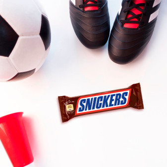 Snack con Arachidi e Caramello Ricoperto di Cioccolata Snickers 24x