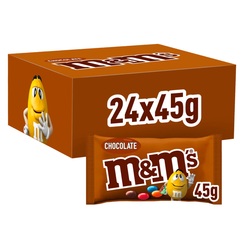 Confetti con Morbido Cioccolato M&M's Chocolate 24x 45g