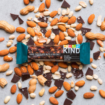 Dark Chocolate Nuts & Sea Salt Barretta 40g Be-Kind