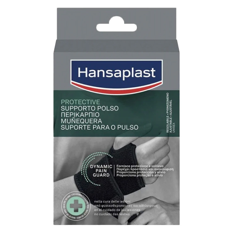 Supporto Polso Protettivo Hansaplast - Confezione da 1 Supporto Polso